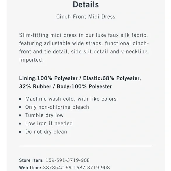 Abercrombie & Fitch Black Floral Cinch Front Midi Dress XS - Picture 6 of 10